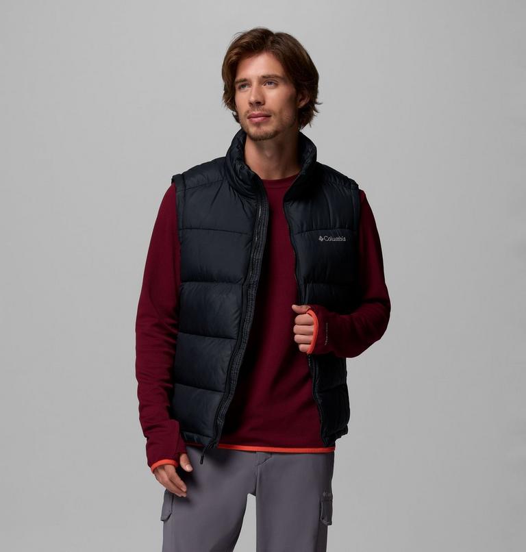 Men's Pike Lake II Puffer Vest, Color: Black, image 5