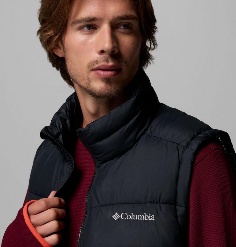Men's Pike Lake II Puffer Vest, Color: Black, image 8