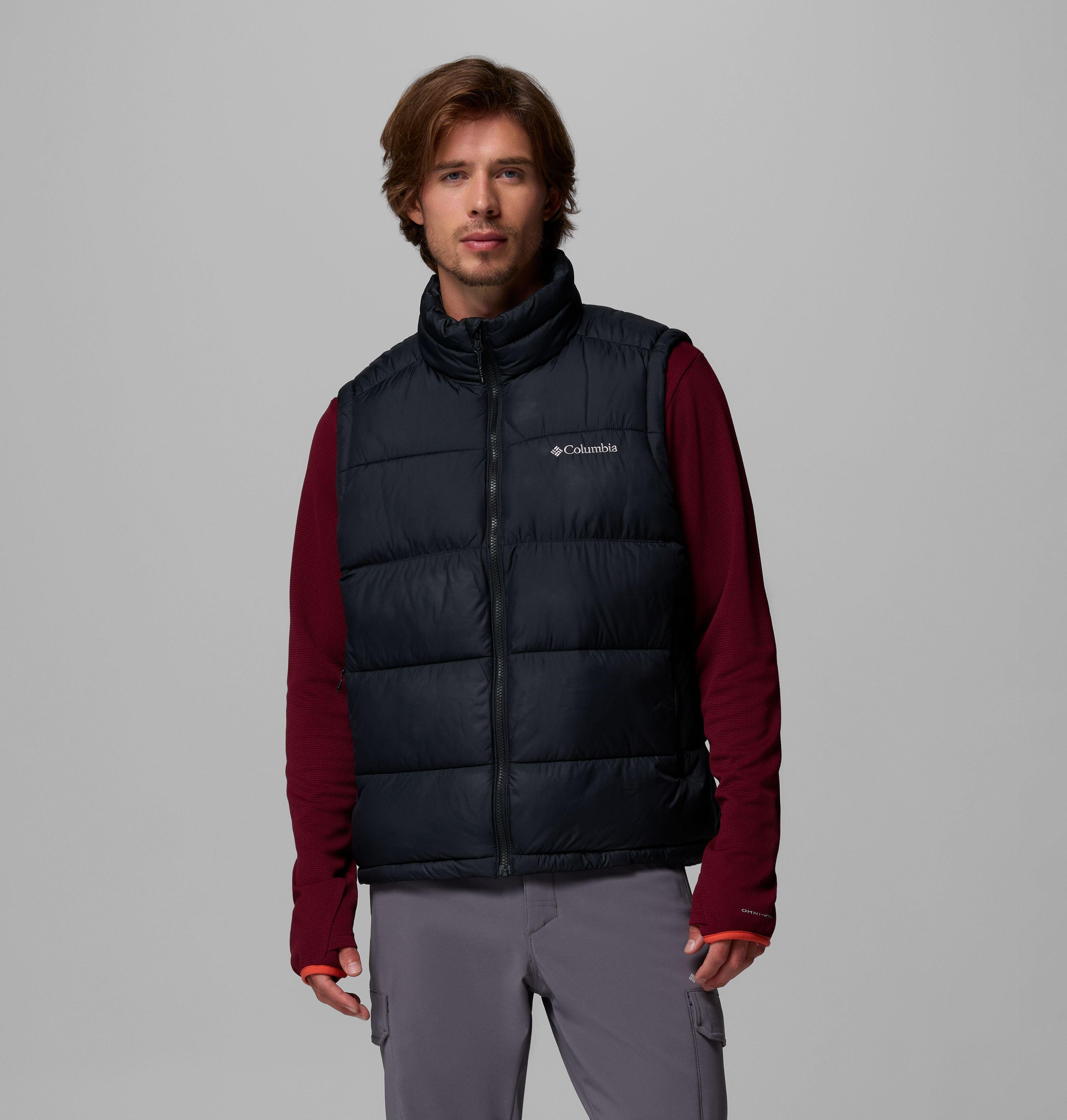 Columbia Sportswear Men's Black Columbia - Pike Lake™ Ii Puffer Vest - Small