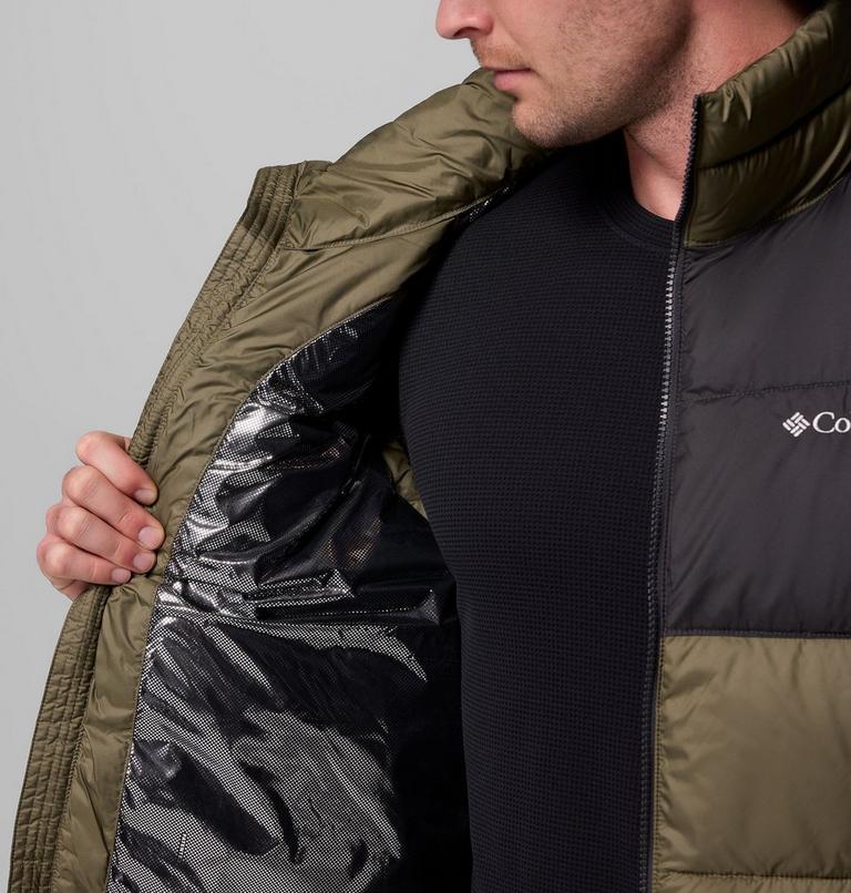 Men's Pike Lake II Vest, Color: Stone Green, Shark, image 6