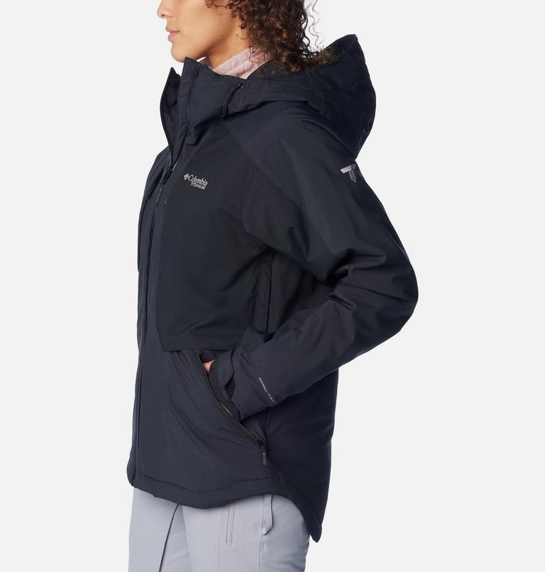 Women's Highland Summit Waterproof Ski Jacket, Color: Black, image 3