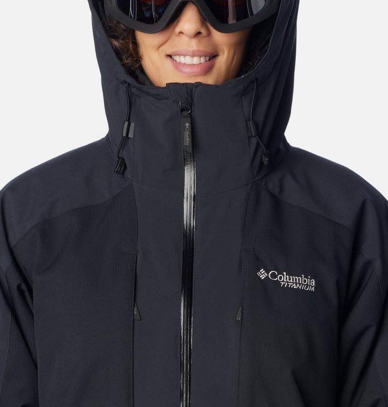 Women's Highland Summit Waterproof Ski Jacket, Color: Black, image 4