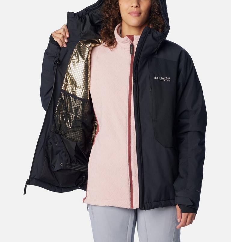 Women's Highland Summit Waterproof Ski Jacket, Color: Black, image 5