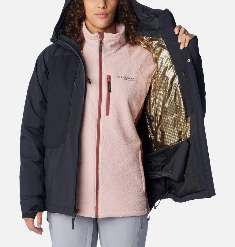 Women's Highland Summit Waterproof Ski Jacket, Color: Black, image 6