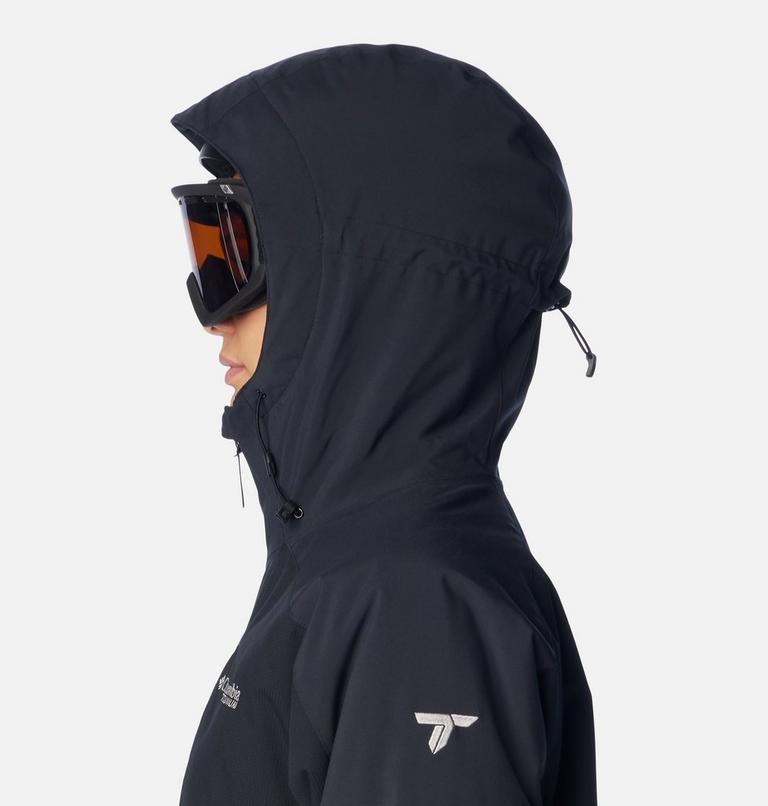 Women's Highland Summit Waterproof Ski Jacket, Color: Black, image 8
