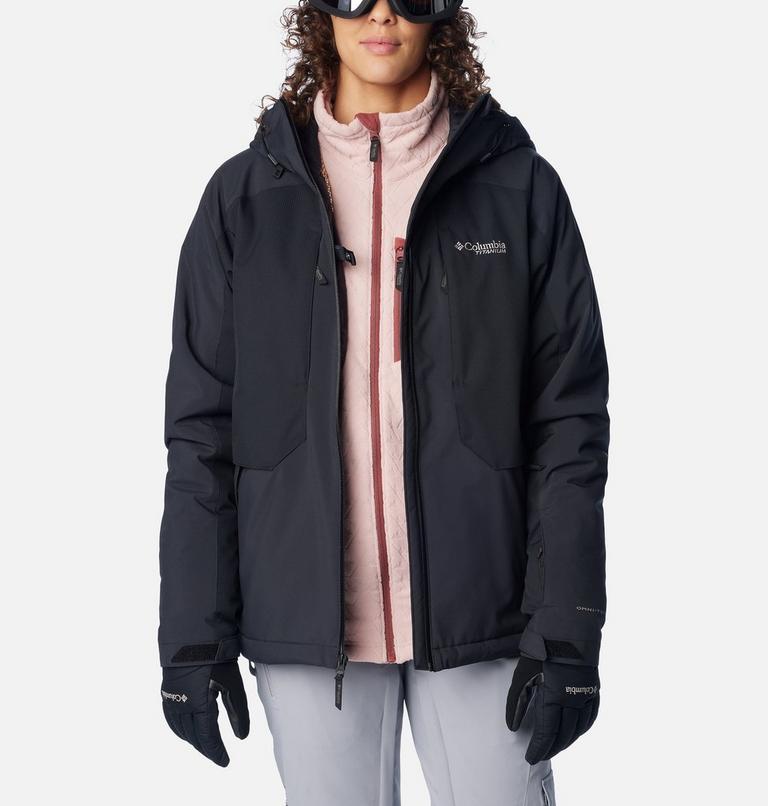 Women's Highland Summit Waterproof Ski Jacket, Color: Black, image 11