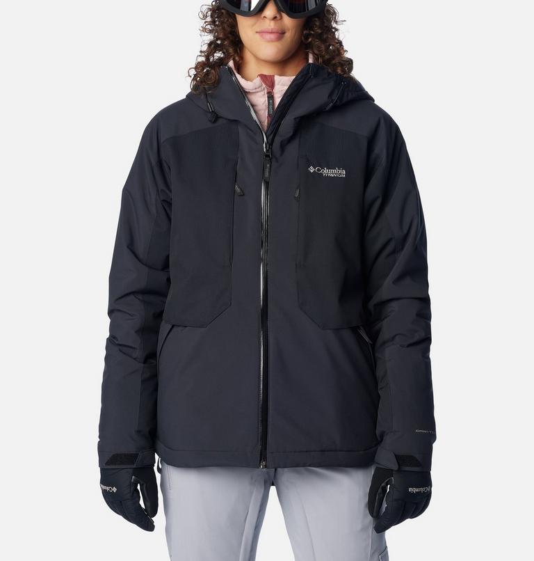Women's Highland Summit Waterproof Ski Jacket, Color: Black, image 1
