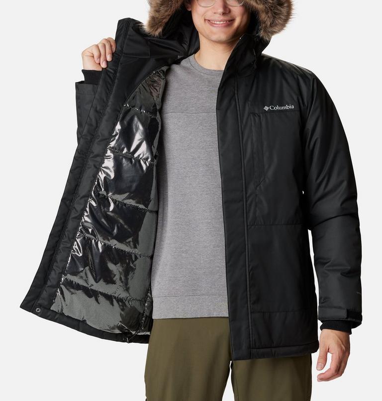 Men's Leif Trail Parka, Color: Black, image 5