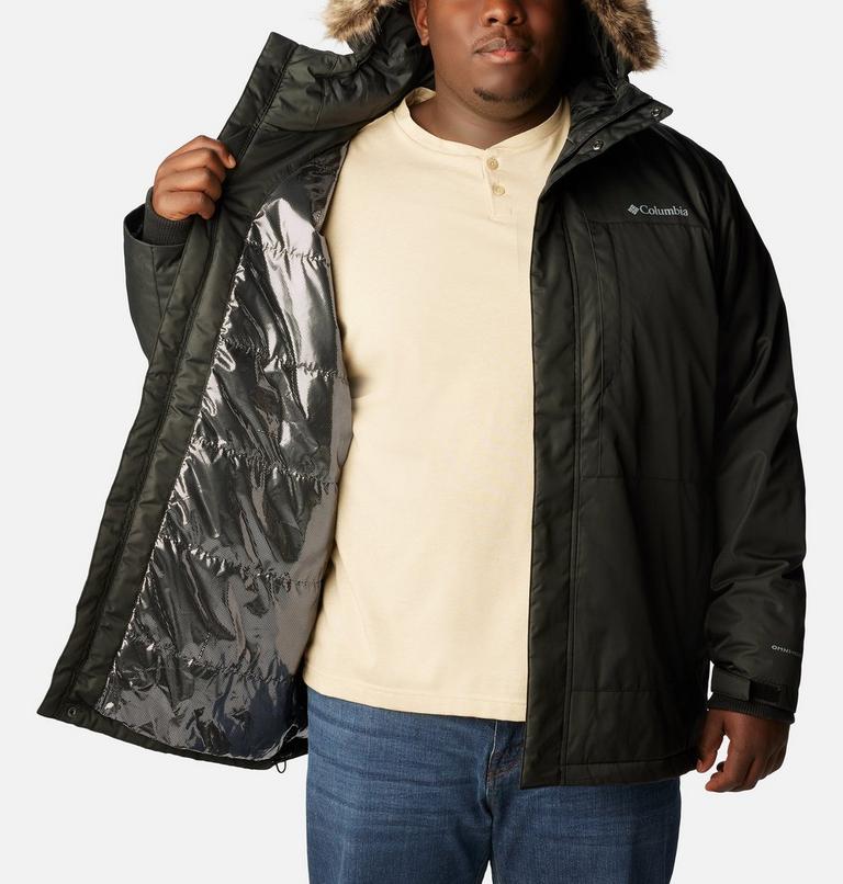 Men's Leif Trail Parka - Extended Size, Color: Black, image 5