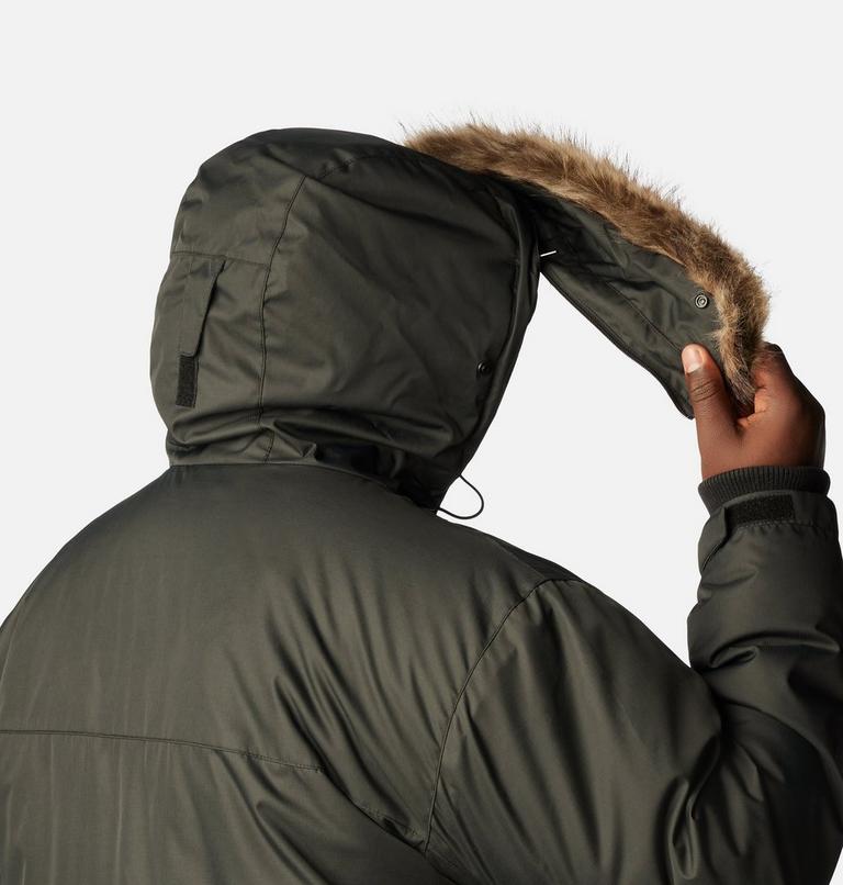 Men's Leif Trail Parka - Extended Size, Color: Black, image 7