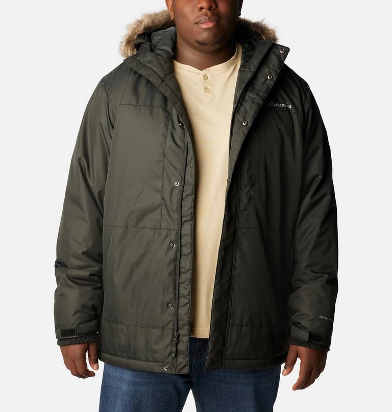 Men's Leif Trail Parka - Extended Size, Color: Black, image 9