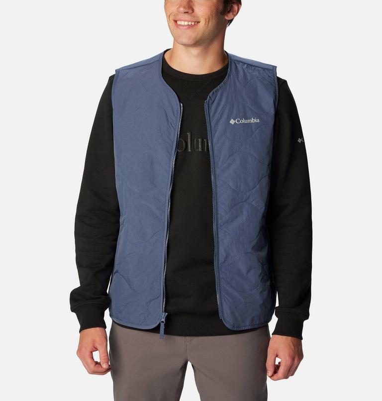 Men's Birchwood Quilted Vest, Color: Dark Mountain, image 8