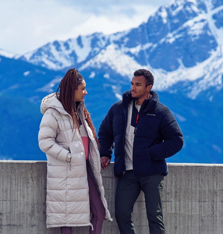 Chaqueta larga y acolchada Pike Lake II para mujer, Color: Dark Stone, image 11