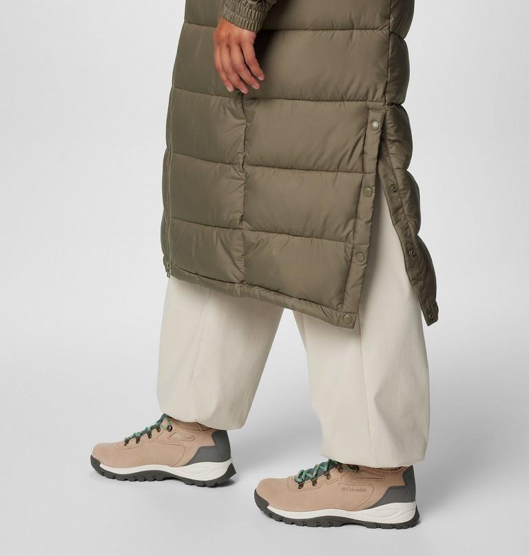 Chaqueta larga y acolchada Pike Lake II para mujer, Color: Stone Green, image 8