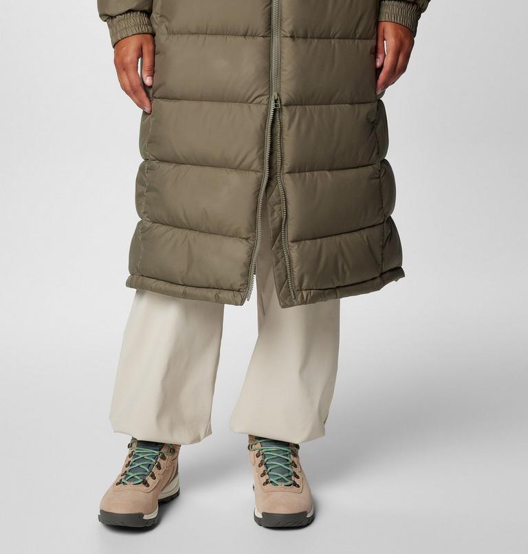 Chaqueta larga y acolchada Pike Lake II para mujer, Color: Stone Green, image 9