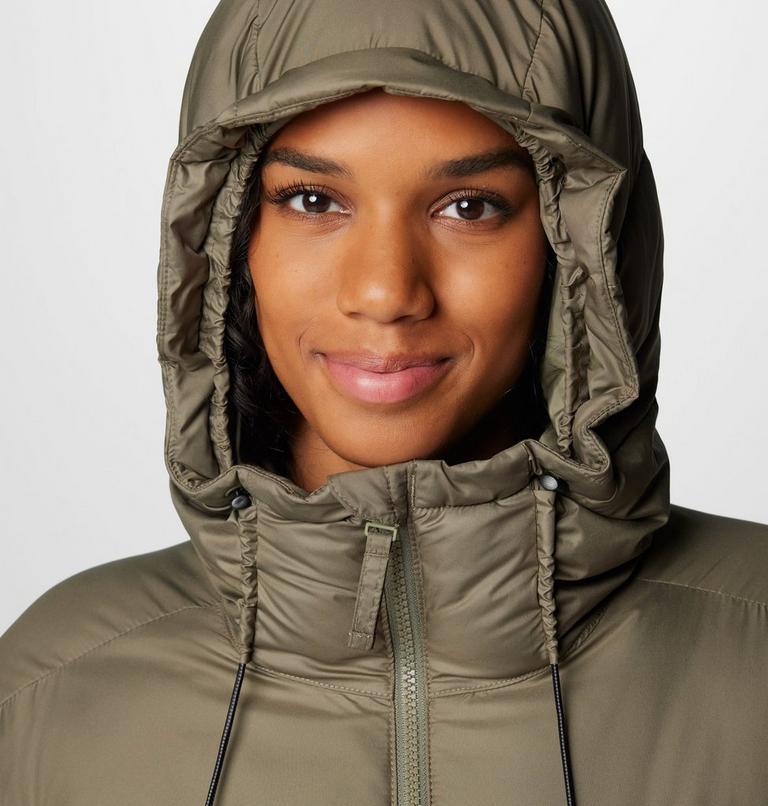Chaqueta larga y acolchada Pike Lake II para mujer, Color: Stone Green, image 10