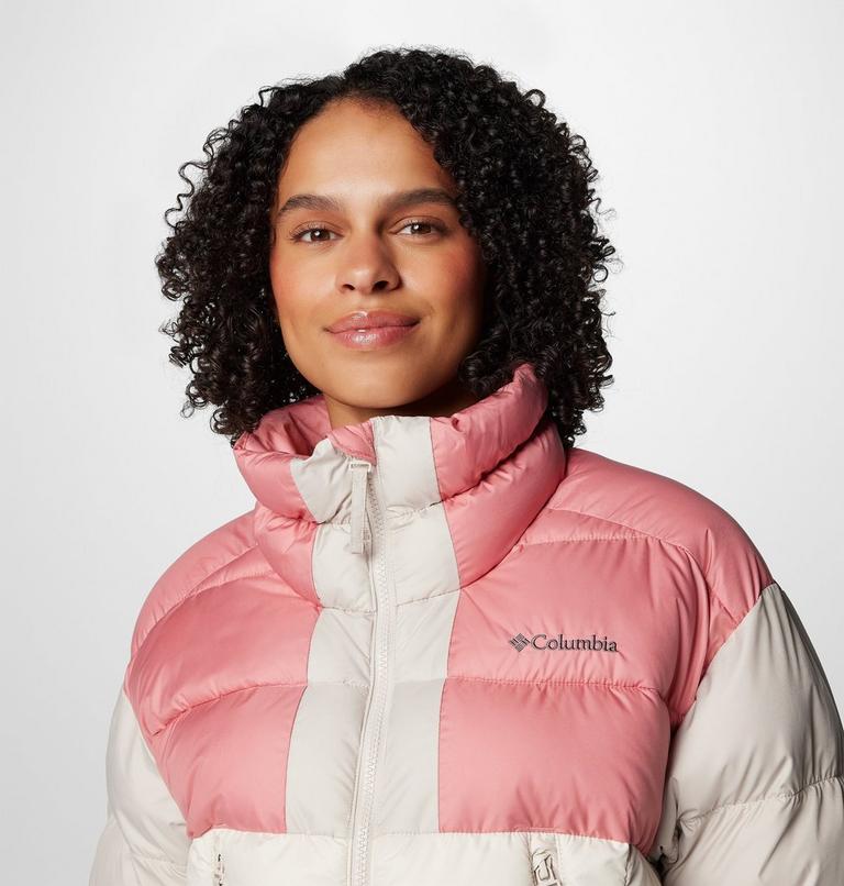 Chaqueta corta y acolchada Pike Lake II para mujer, Color: Chalk, Pink Agave, Dark Stone, image 5