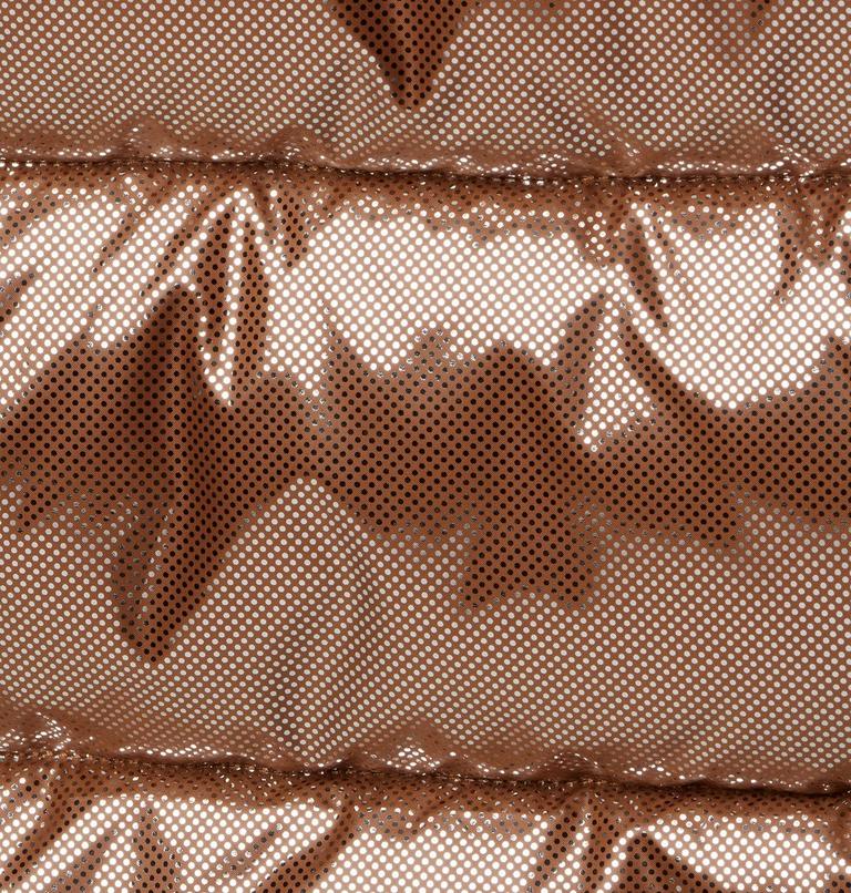 Women's Pike Lake II Insulated Hooded Puffer Jacket, Color: Camel Brown, Chalk, image 6