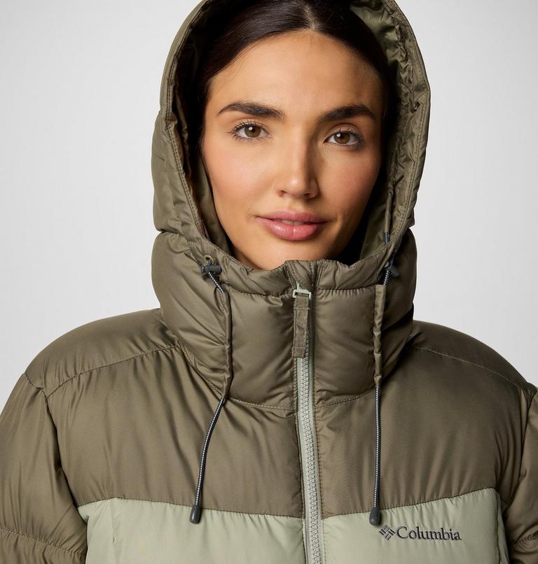 Chaqueta acolchada con capucha y aislamiento Pike Lake II para mujer, Color: Stone Green, Safari, image 5