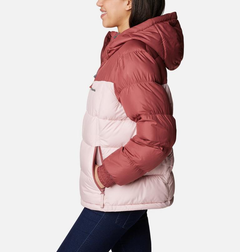 Women's Pike Lake II Insulated Hooded Puffer Jacket, Color: Beetroot, Dusty Pink, image 3