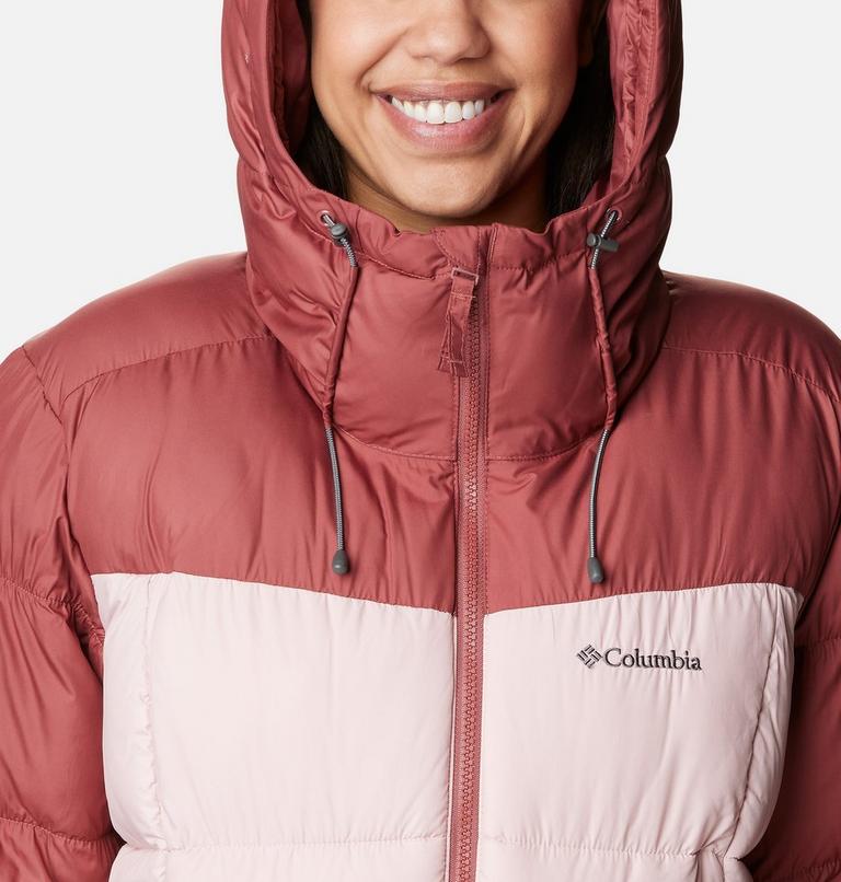 Women's Pike Lake II Insulated Hooded Puffer Jacket, Color: Beetroot, Dusty Pink, image 4
