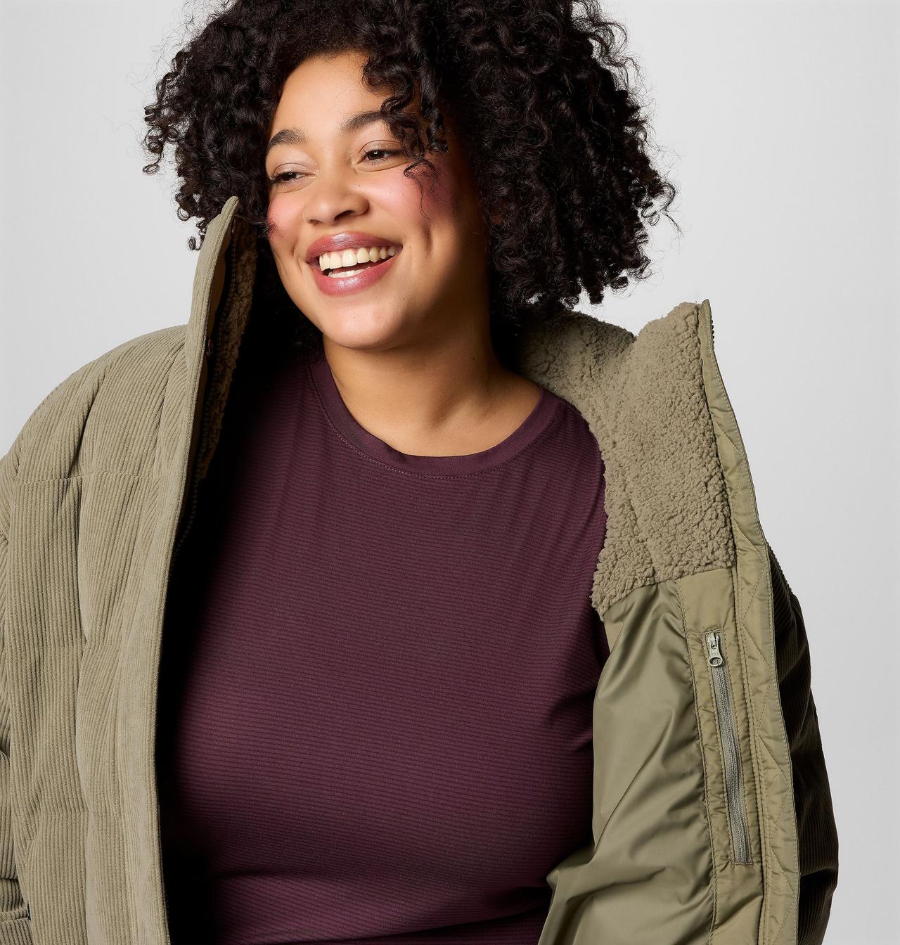 Women's Sherpa Ruby Falls™ Novelty Jacket - Plus Size | 399 | 1X 6