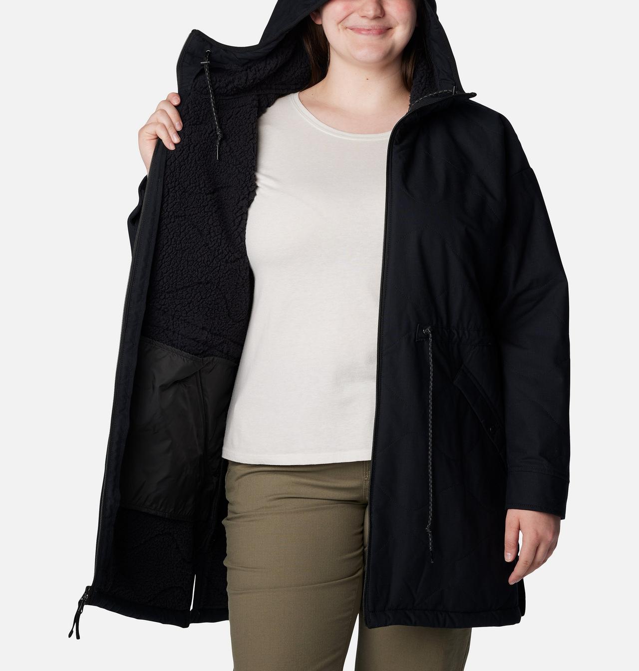 Women's Crystal Crest™ Quilted Jacket - Plus Size 5