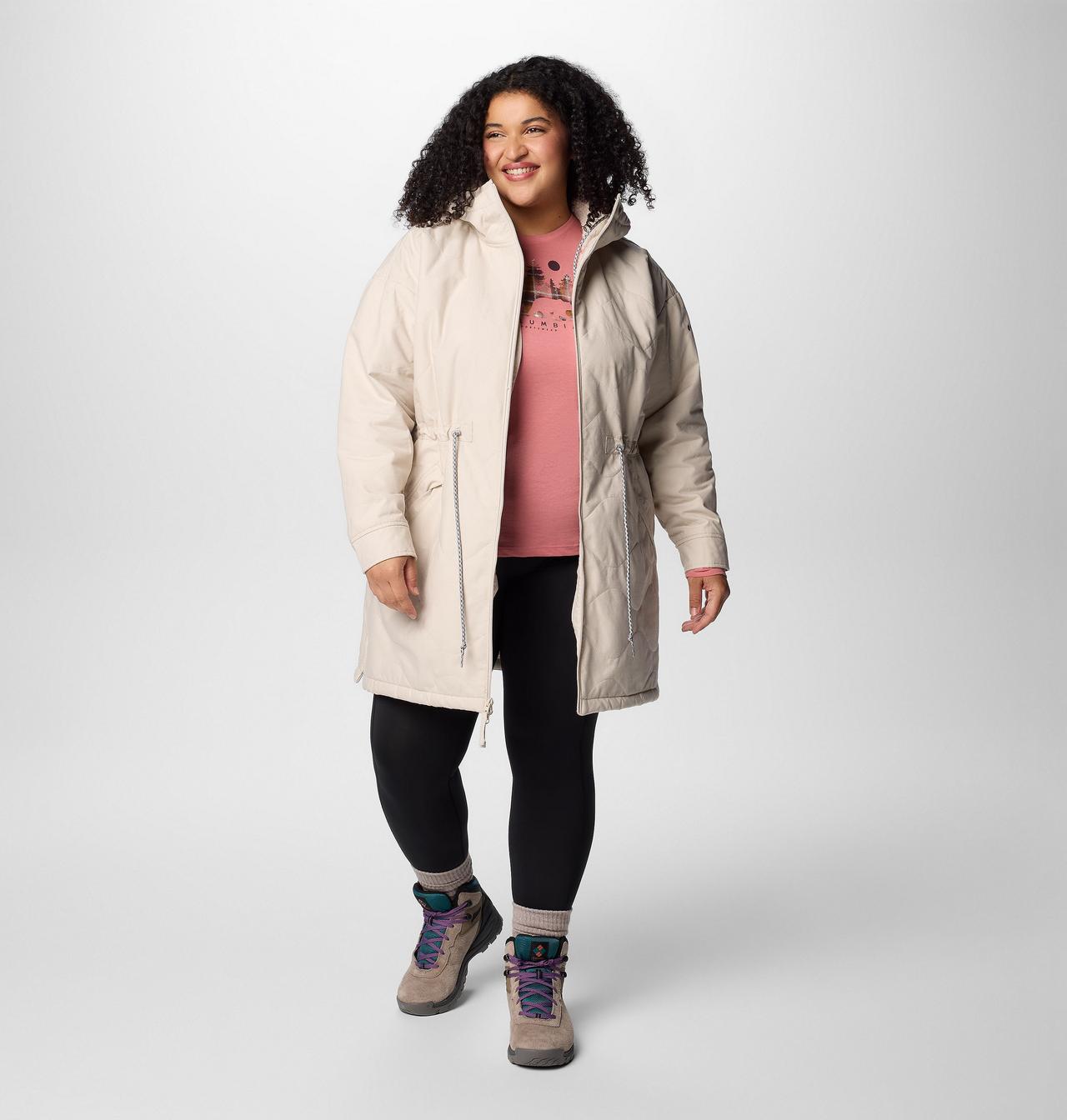 Women's Crystal Crest™ Quilted Jacket - Plus Size 3