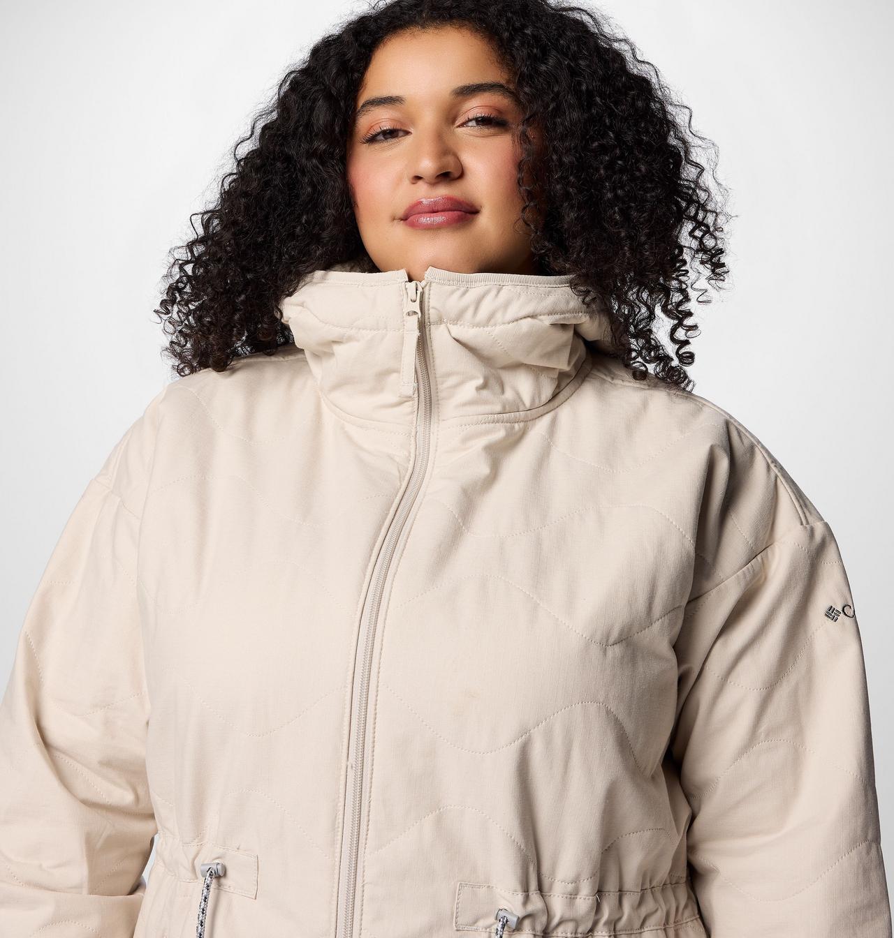 Women's Crystal Crest™ Quilted Jacket - Plus Size 5