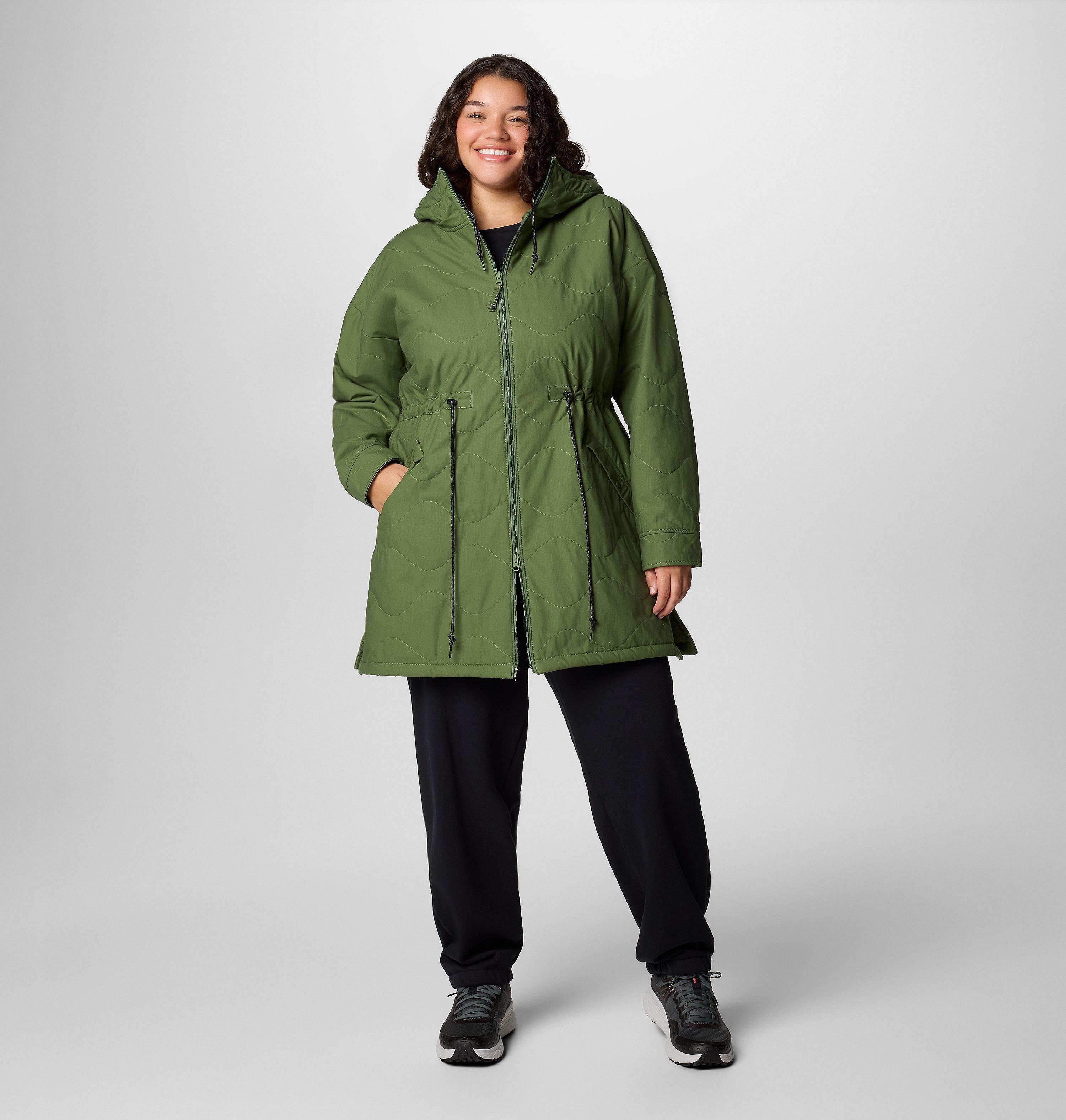 Women's Crystal Crest™ Quilted Jacket - Plus Size | 353 | 1X 3