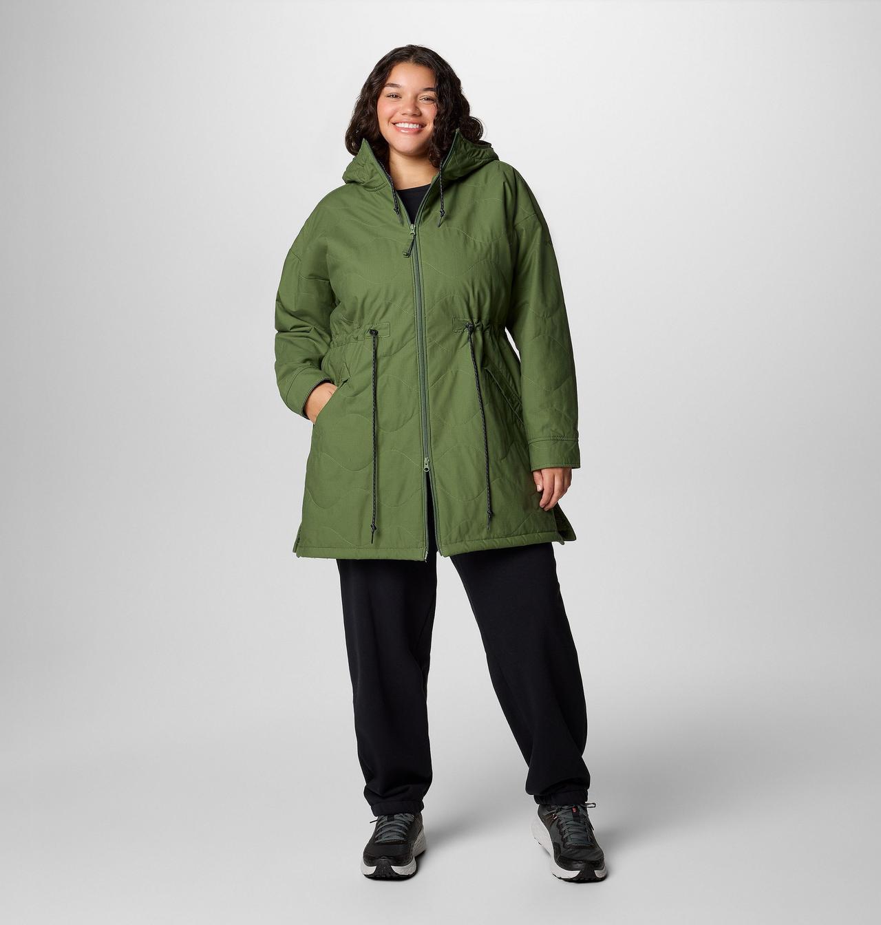 Women's Crystal Crest™ Quilted Jacket - Plus Size 3