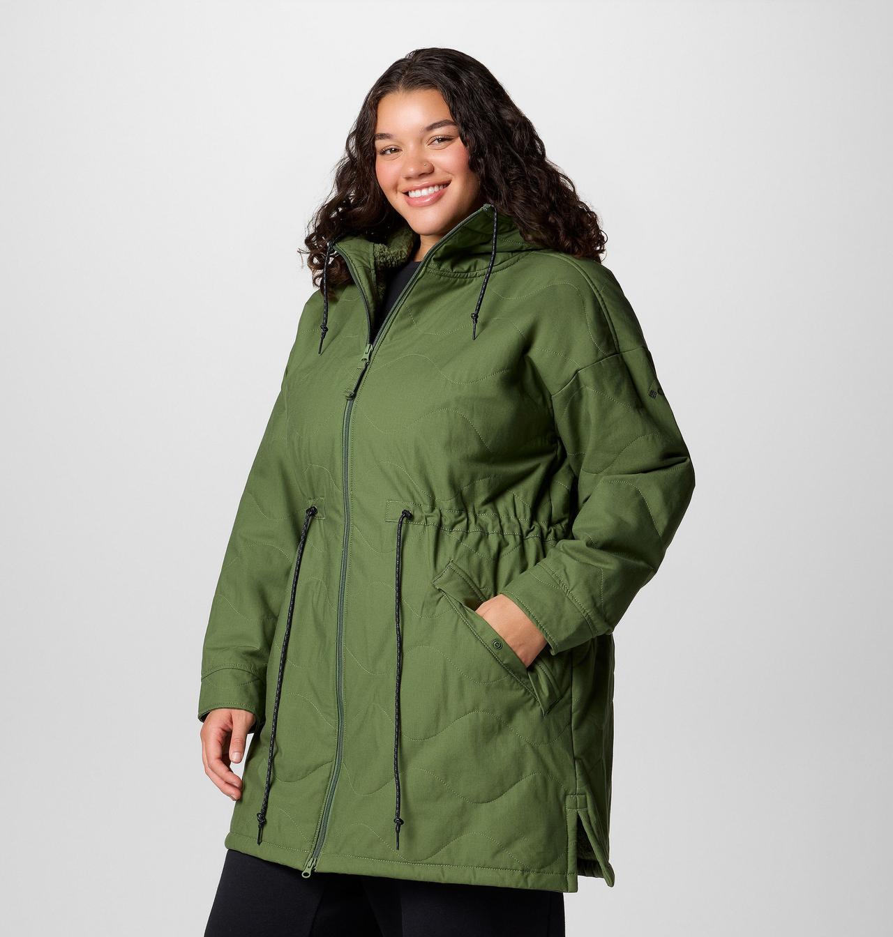 Women's Crystal Crest™ Quilted Jacket - Plus Size 4