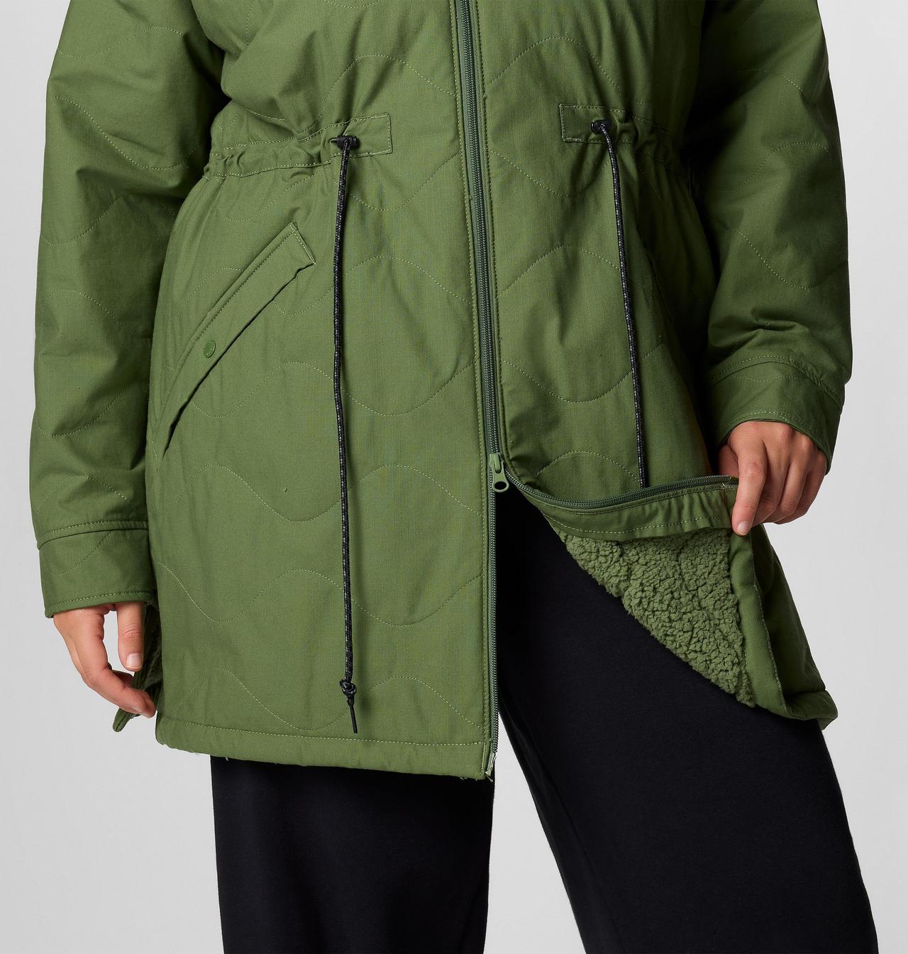 Women's Crystal Crest™ Quilted Jacket - Plus Size 6