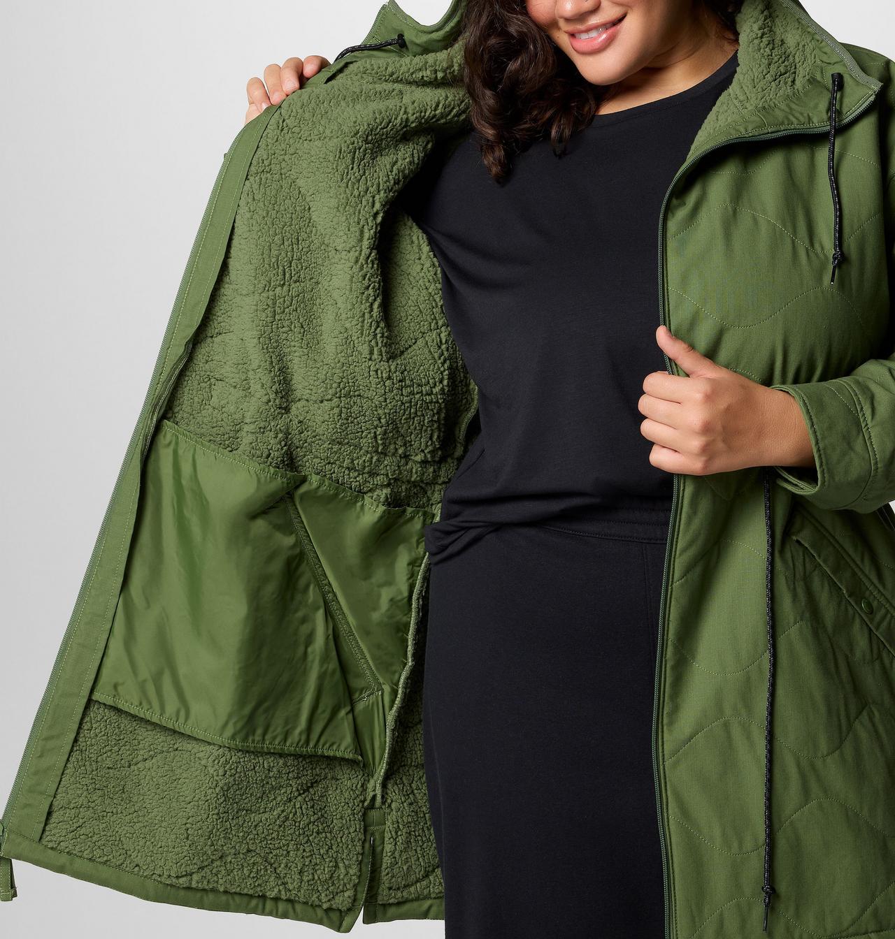 Women's Crystal Crest™ Quilted Jacket - Plus Size 7