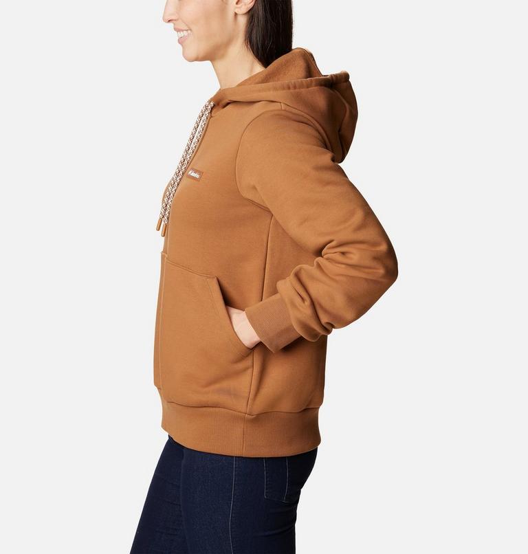 Women's Marble Canyon Heavyweight Hoodie, Color: Camel Brown, image 3