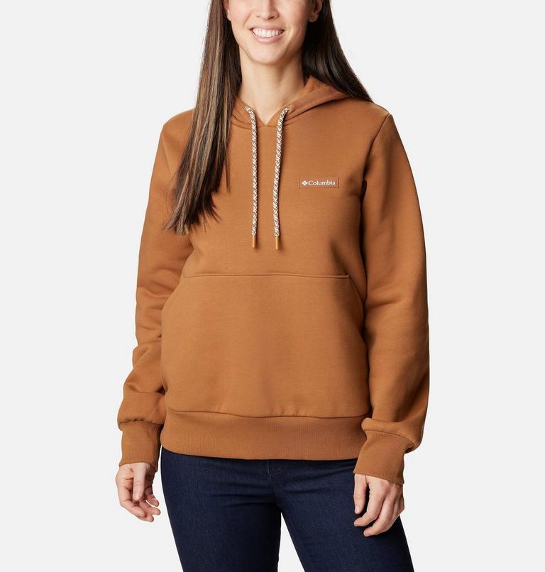 Women's Marble Canyon Heavyweight Hoodie, Color: Camel Brown, image 1