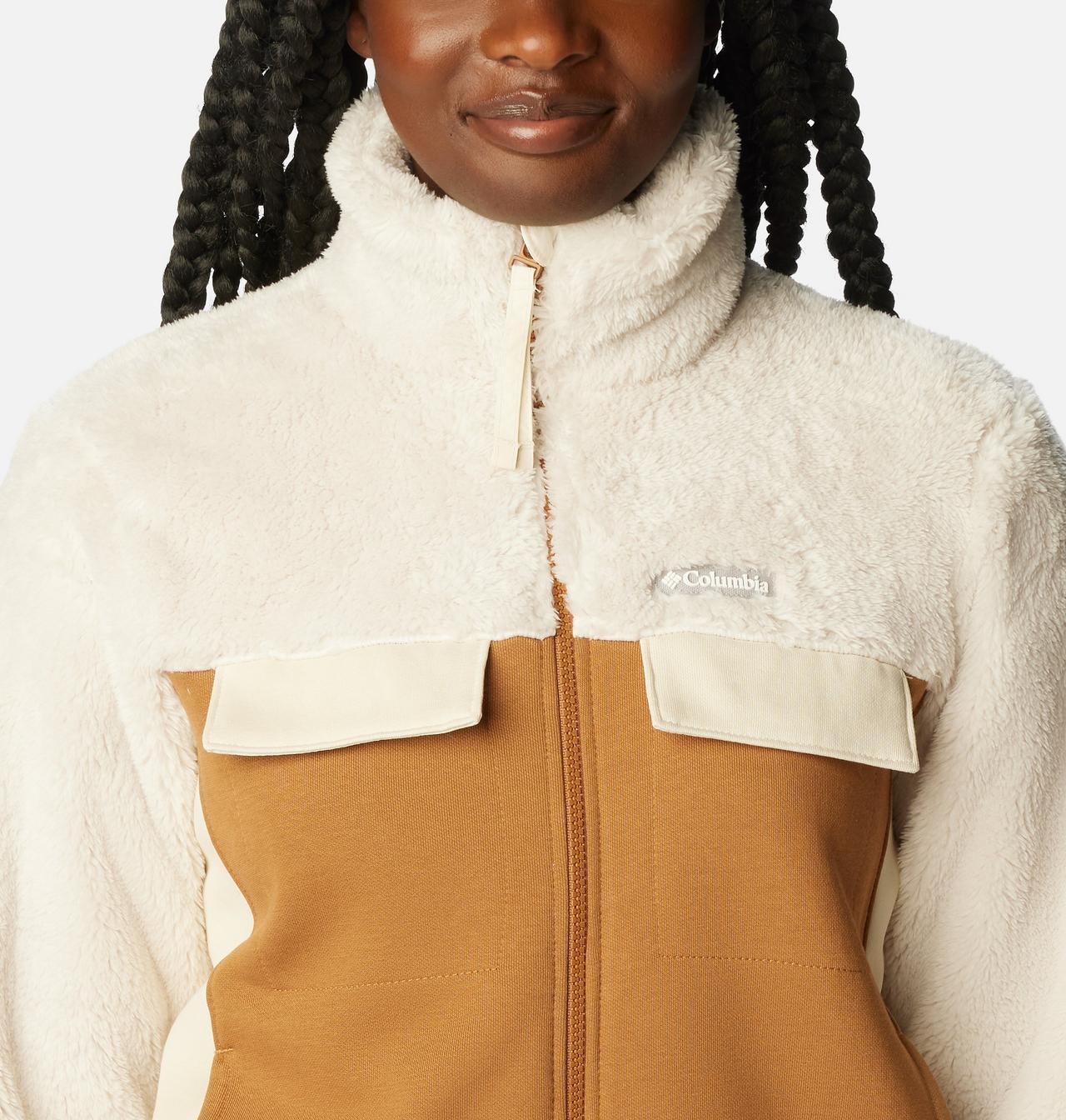 Women's Columbia Lodge™ Hybrid Sherpa Full Zip Jacket 4