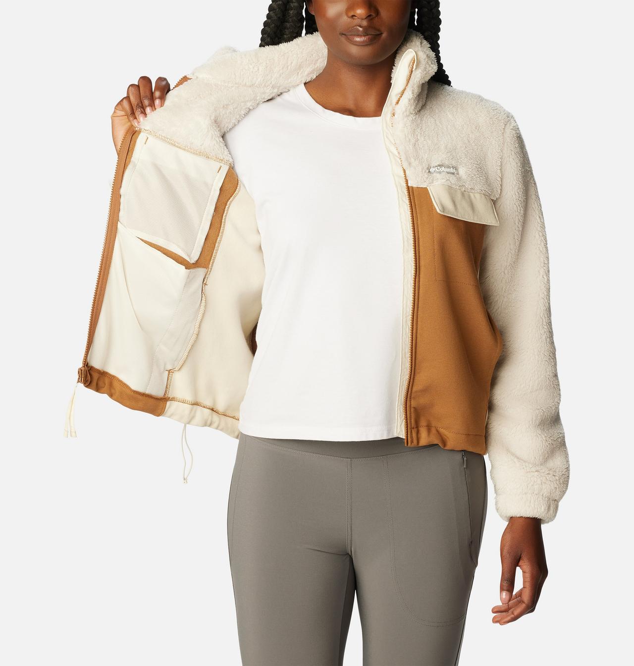 Women's Columbia Lodge™ Hybrid Sherpa Full Zip Jacket 5