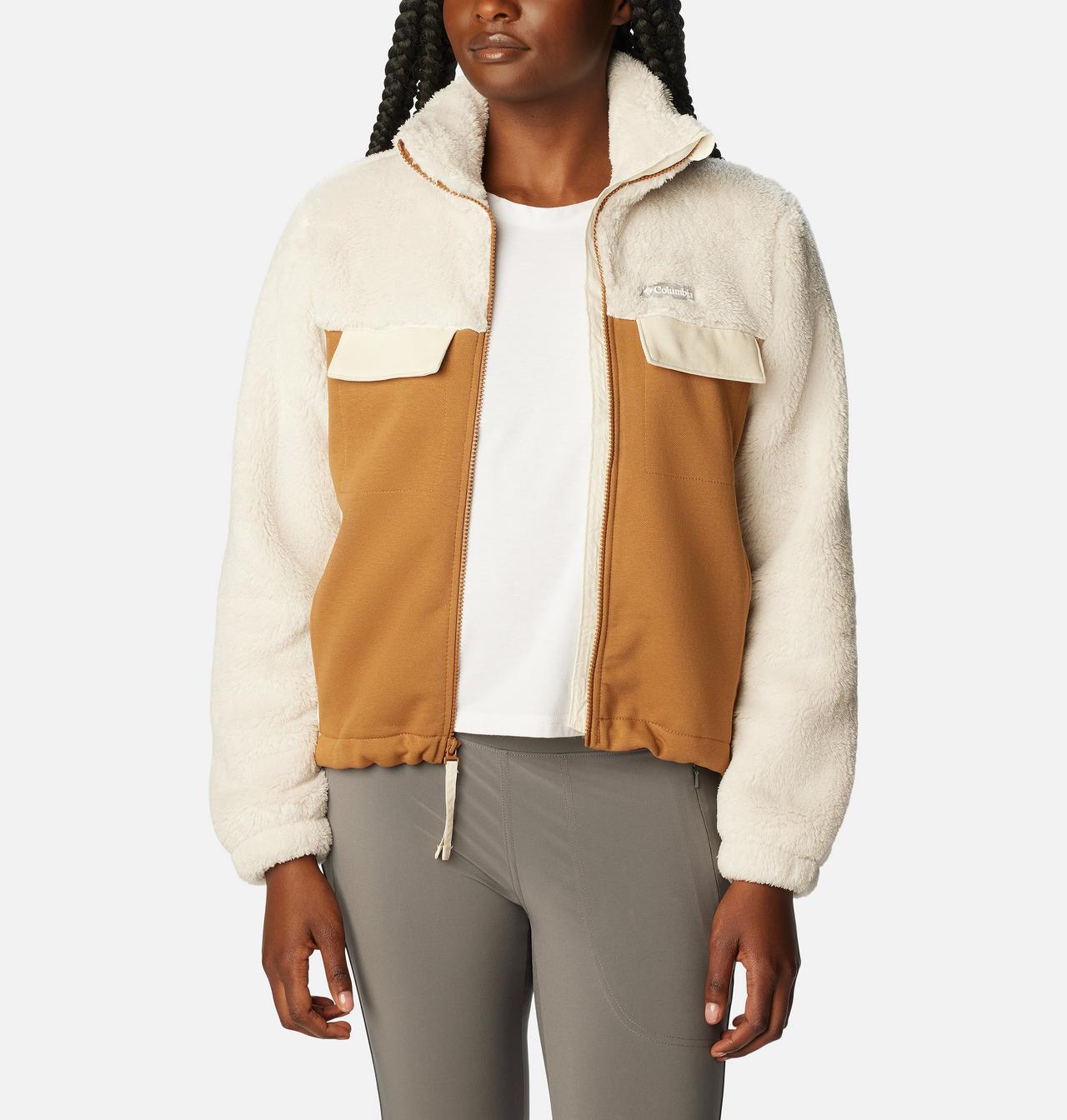 Women's Columbia Lodge™ Hybrid Sherpa Full Zip Jacket 6