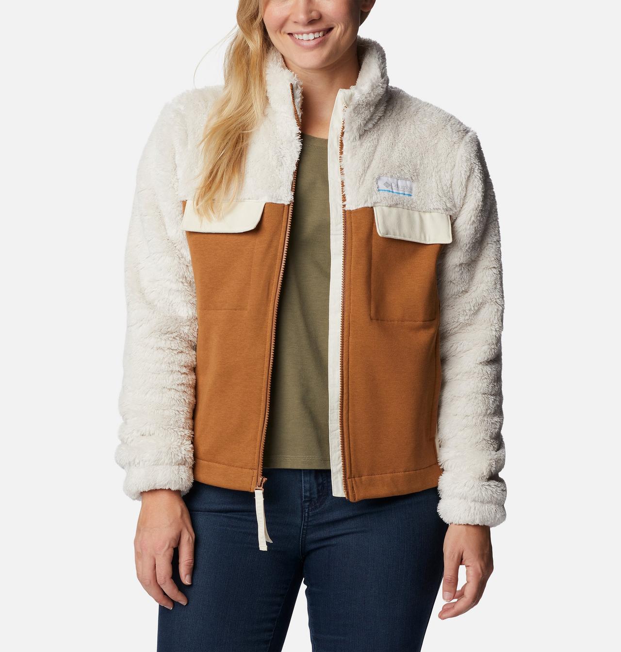 Women's Columbia Lodge™ Hybrid Sherpa Full Zip Jacket 7