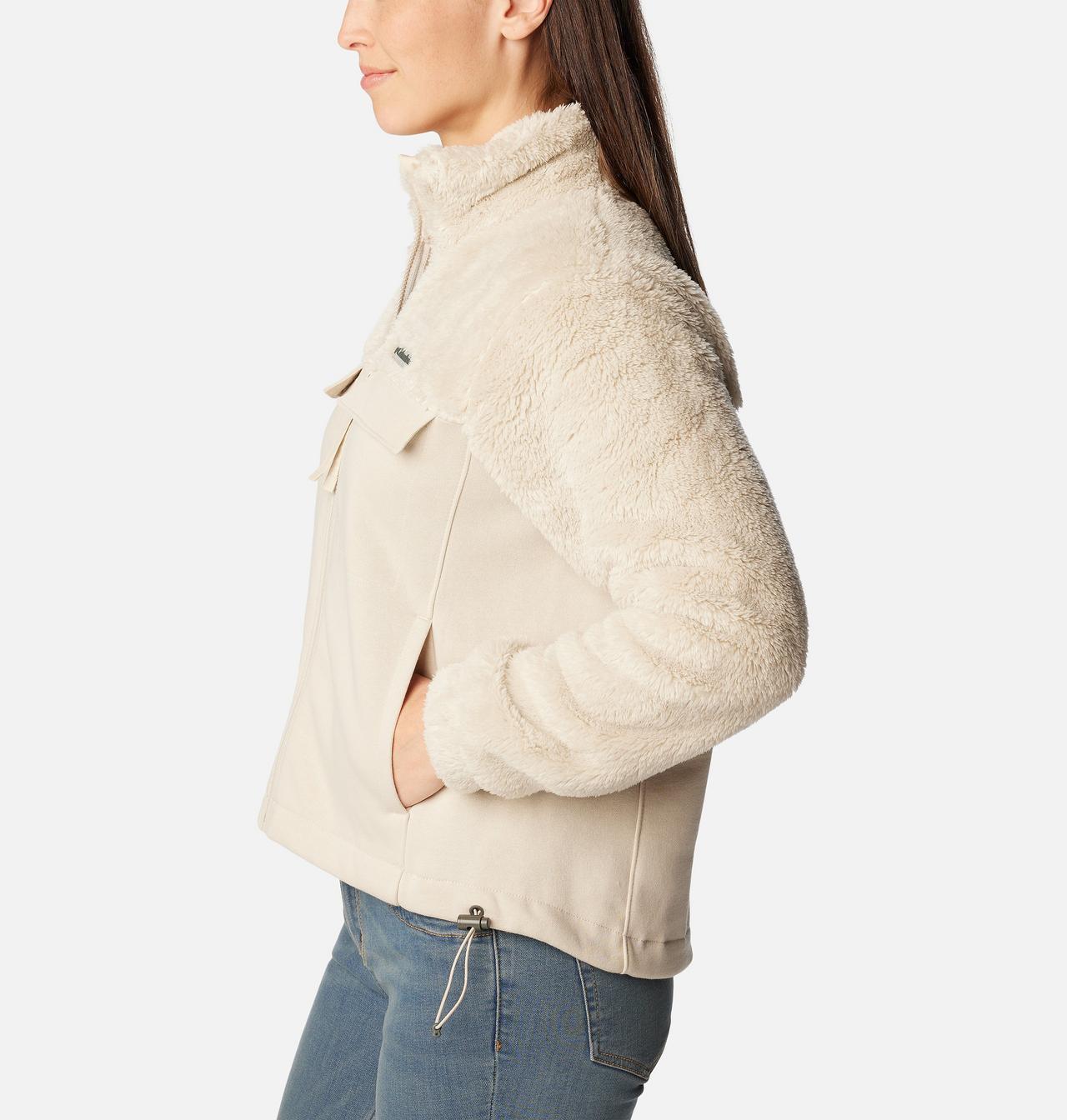 Women's Columbia Lodge™ Hybrid Sherpa Full Zip Jacket 3