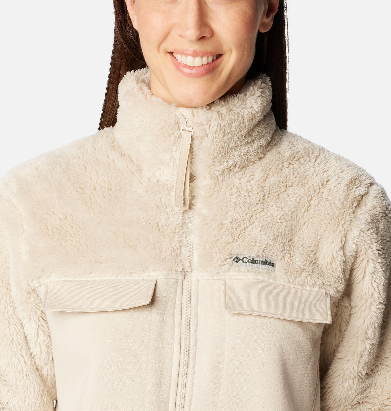 Women's Columbia Lodge™ Hybrid Sherpa Full Zip Jacket 4