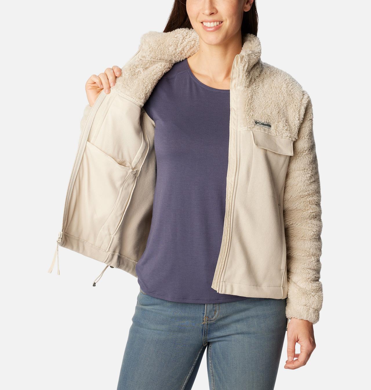 Women's Columbia Lodge™ Hybrid Sherpa Full Zip Jacket 5