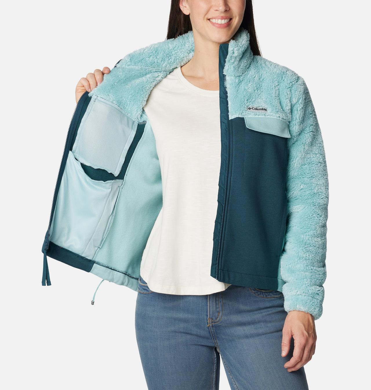 Women's Columbia Lodge™ Hybrid Sherpa Full Zip Jacket 5