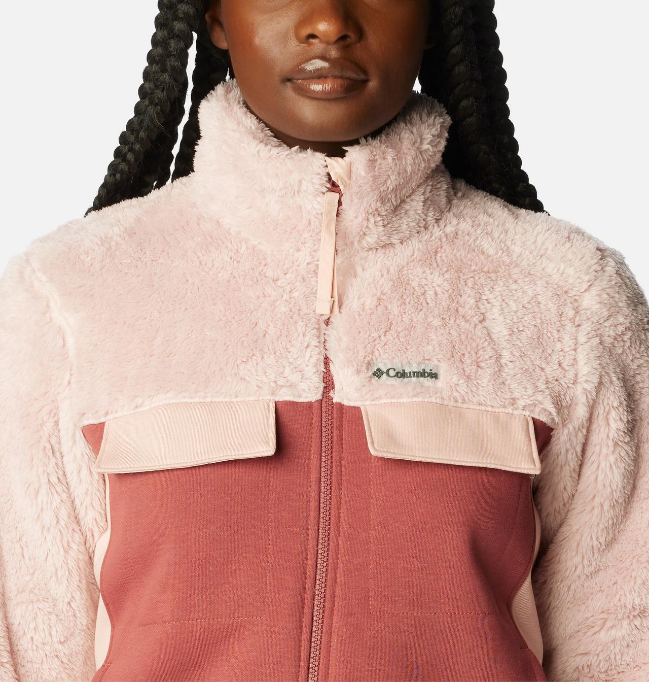 Women's Columbia Lodge™ Hybrid Sherpa Full Zip Jacket 4