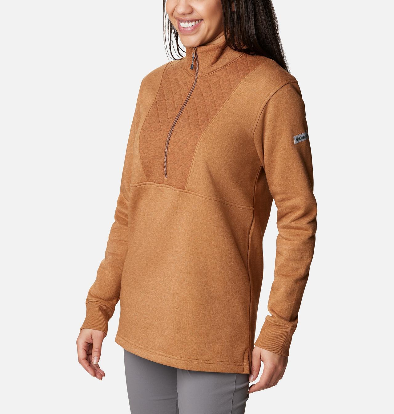 Women's Columbia Lodge™ Quilted Quarter Zip Tunic 5
