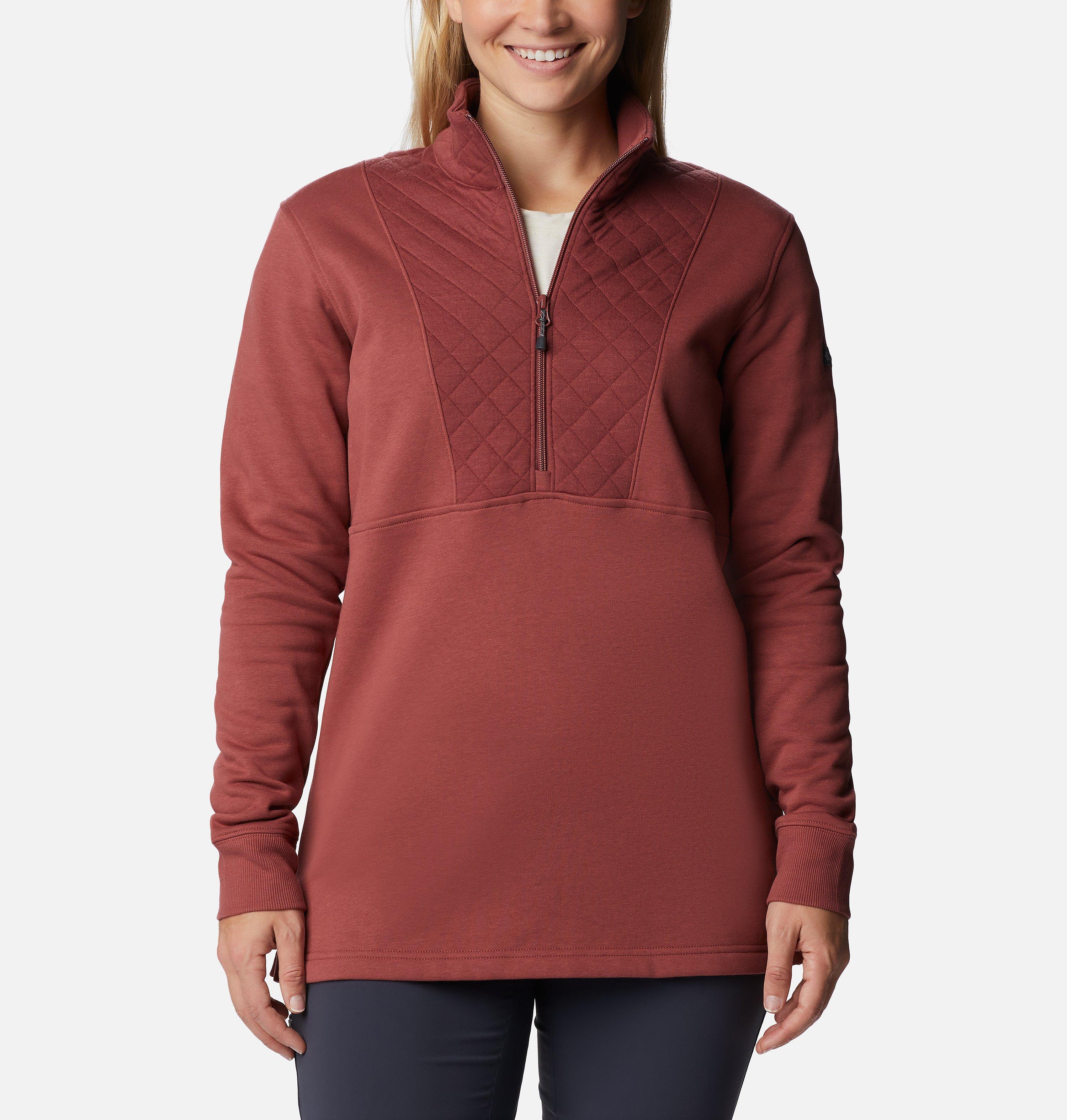 Women's Columbia Lodge™ Quilted Quarter Zip Tunic 1