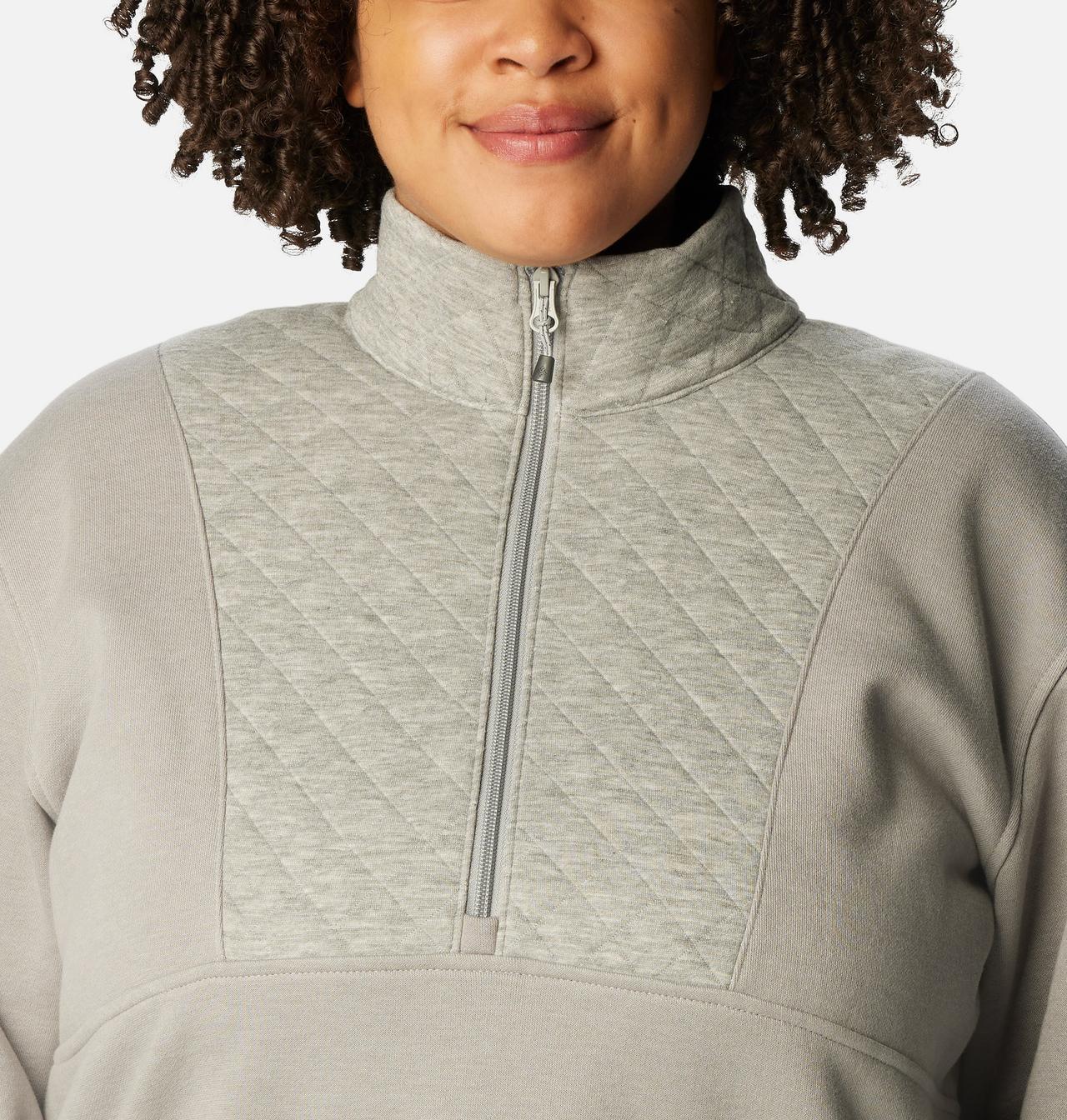 Women's Columbia Lodge™ Quilted Quarter Zip Tunic - Plus Size 4