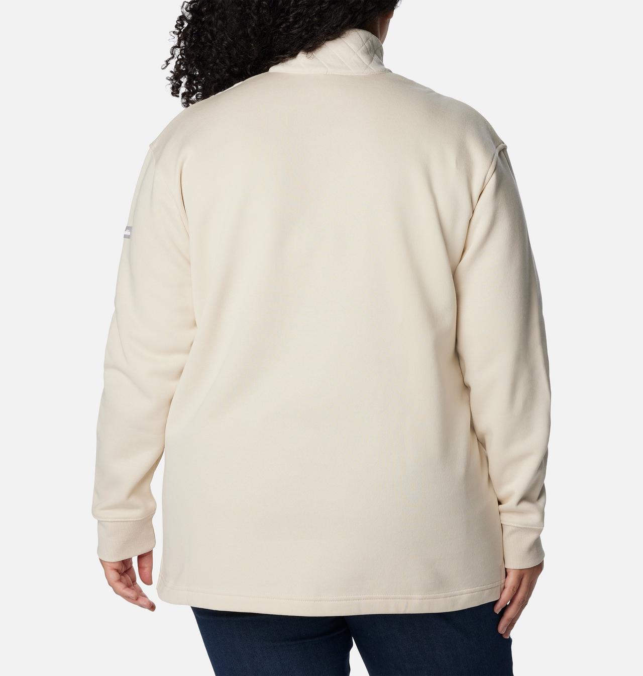 Women's Columbia Lodge™ Quilted Quarter Zip Tunic - Plus Size 2