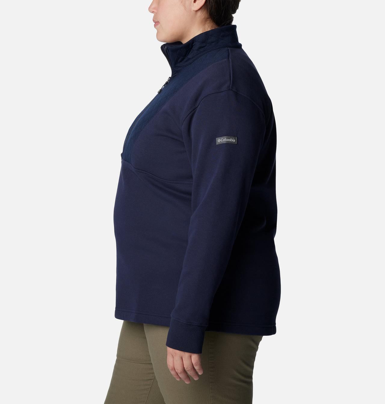 Women's Columbia Lodge™ Quilted Quarter Zip Tunic - Plus Size 3